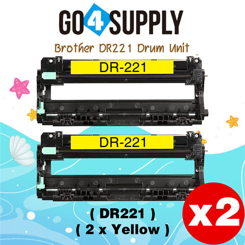 Compatible Brother DR221 DR-221 DR221CL Yellow Drum Unit Used for Brother HL-3140cw, HL-3170cdw, HL-3180CDW, MFC-9130cw, MFC-9330cdw, MFC-9340cdw, DCP-9020CDN Printer