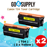 Compatible Canon T04 Yellow Toner Cartridge Used for Canon C475iF III C475iFZ III DX C477iF C477iFZ C478iF C478iFZ C568iF C568iFZ Printers