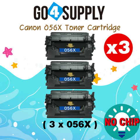 Compatible (NO CHIP) Canon 056H CRG-056H CRG056 Toner Cartridge Use for Canon ImageCLASS LBP325dn LBP325X MF543dw MF543X MF542X Printers