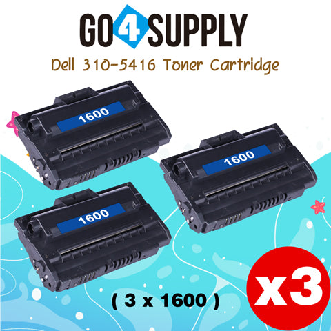 Compatible Dell 310-5416 310-5417 K4671 P4210 T5870 X5015 Multifunction 1600N Toner Cartridge Used for Dell 1600N Printers