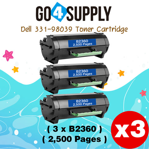 Compatible Dell 331-9803 RGCN6 2360DN Toner Cartridge Used for Dell B2360d, B2360dn, B3460dn, B3465dn, B3465dnf Printers