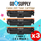 Compatible Canon 069 Black Toner Cartridge Used for Canon Color imageCLASS MF753Cdw MF751Cdw LBP674Cdw Printers