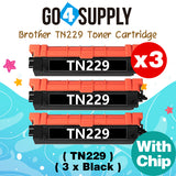 Compatible Brother TN-229 TN229 Black Toner Cartridge Used for Brother HL-L3220cdw L3280cdw L3295cdw L3300cdw 8245cdw MFC-L3720cdw L3765cdw L3780cdw L8395cdw Printers