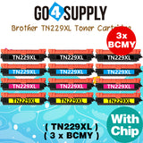 Compatible Combo Set Brother TN-229XL TN229XL Toner Cartridge Used in Brother HL-L3220cdw L3280cdw L3295cdw L3300cdw 8245cdw MFC-L3720cdw L3765cdw L3780cdw L8395cdw Printers