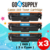 Compatible Canon 069 Cyan Toner Cartridge Used for Canon Color imageCLASS MF753Cdw MF751Cdw LBP674Cdw Printers