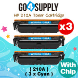 Compatible HP 210A W2101A Cyan Toner Cartridge to use for HP Color LaserJet Pro 4201dn 4201dw;Color LaserJet Pro MFP 4301fdn 4301fdw Printers