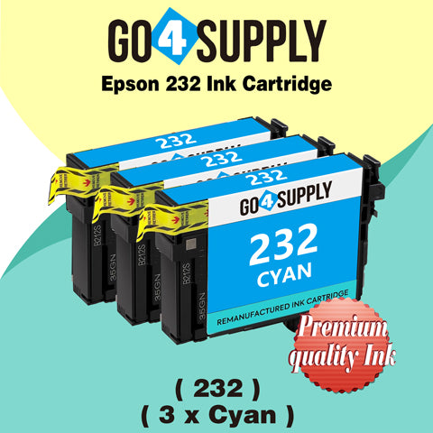 Compatible Epson 232 XL 232XL 232 Yellow Ink Cartridge Replacement for Epson Expression Home XP-4200 XP-4205 Workforce WF-2930 WF-2950 Printer