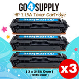 Compatible HP 215A CF215A (WITH CHIP, Cyan) W2310A W2311A W2312A W2313A Toner Cartridge to use for HP Color Laserjet Pro M155, HP Color Laserjet Pro MFP M182, M183 Series Printers