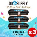 Compatible HP 204A CF511A Cyan Toner Cartridge to use for HP Color LaserJet Pro M154a, M154nw; HP Color LaserJet Pro MFP M180fw, M180n, M180nw, M181fw Printers