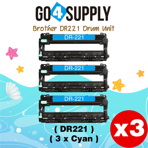 Compatible Brother DR221 DR-221 DR221CL Cyan Drum Unit Used for Brother HL-3140cw, HL-3170cdw, HL-3180CDW, MFC-9130cw, MFC-9330cdw, MFC-9340cdw, DCP-9020CDN Printer