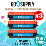 Compatible Brother TN-229 TN229 Cyan Toner Cartridge Used for Brother HL-L3220cdw L3280cdw L3295cdw L3300cdw 8245cdw MFC-L3720cdw L3765cdw L3780cdw L8395cdw Printers