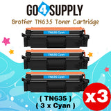 Compatible Cyan Brother TN635 Toner Cartridge Used for HL-L8430CDW HL-L8430CDWT HL-L8570CDW MFC-L8730CDW MFC-L8930CDW MFC-L8970CDW EX575