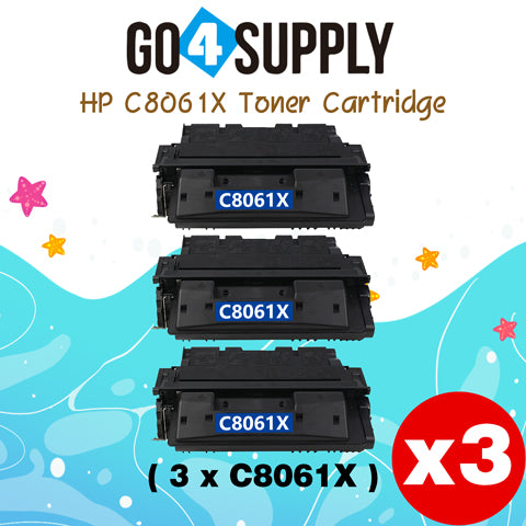 Compatible HP 61X 8061X C8061X Black Toner Cartridge use for HP Laser Jet 4100 4100N 4100TN 4100MFP Printers