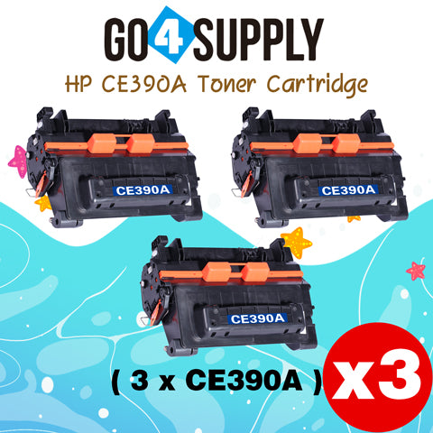 Compatible HP 90A CE390A 390A Toner Cartridge work with HP LaserJet Enterprise 600 Printer M602dn, M602n, M602x, M603dn, M603n, M603xh; LaserJet Enterprise M4555f MFP, M4555fskm MFP, M4555h MFP Printers