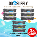 Compatible Combo Set HP 508A CF360A CF361A CF362A CF363A to use with HP Color LaserJet Enterprise Flow MFP M577c, M577z; Enterprise M552dn, M553dh, M553dn, M553n, M553x; Enterprise MFP M577dn, M577f Printers