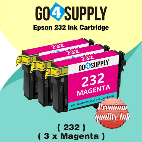 Compatible Epson 232 XL 232XL 232 Yellow Ink Cartridge Replacement for Epson Expression Home XP-4200 XP-4205 Workforce WF-2930 WF-2950 Printer