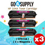 Compatible HP 204A CF513A Magenta Toner Cartridge to use for HP Color LaserJet Pro M154a, M154nw; HP Color LaserJet Pro MFP M180fw, M180n, M180nw, M181fw Printers