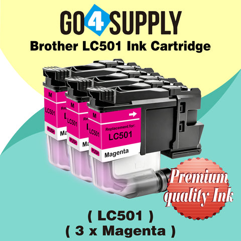 Brother LC501 Compatible Ink Cartridge - 1xM-LC501 | MFC-J1260DW, MFC-J1360DW, MFC-J1410DW, DCP-J100, DCP-J105, MFC-J200