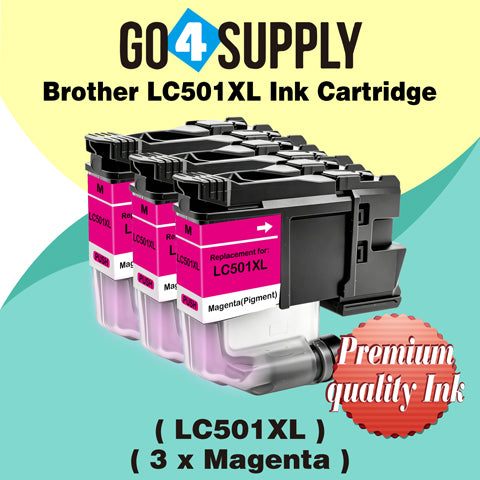 Brother LC501XL Compatible Ink Cartridge - 1xM-LC501XL | MFC-J1260DW, MFC-J1360DW, MFC-J1410DW, DCP-J100, DCP-J105, MFC-J200