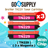 Compatible Brother TN-229 TN229 Magenta Toner Cartridge Used for Brother HL-L3220cdw L3280cdw L3295cdw L3300cdw 8245cdw MFC-L3720cdw L3765cdw L3780cdw L8395cdw Printers