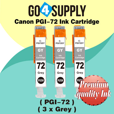 Compatible Canon PGI 72 PGI72 PGI-72 (Gray) Ink Cartridge use with PIXMA Pro-10 Pro 10 Pro10S PRO-10S Pro 10 Printers
