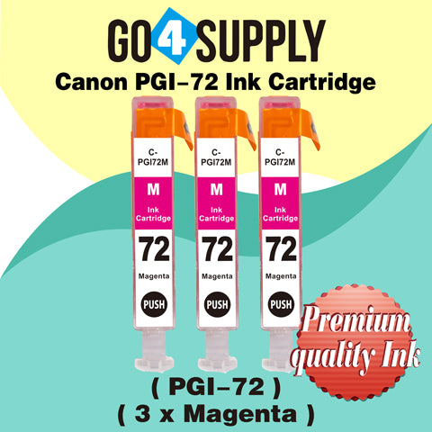 Compatible Canon PGI 72 PGI72 PGI-72 (Magenta) Ink Cartridge use with PIXMA Pro-10 Pro 10 Pro10S PRO-10S Pro 10 Printers