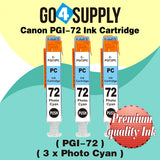 Compatible Canon PGI 72 PGI72 PGI-72 (Photo Cyan) Ink Cartridge use with PIXMA Pro-10 Pro 10 Pro10S PRO-10S Pro 10 Printers