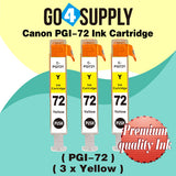 Compatible Canon PGI 72 PGI72 PGI-72 (Yellow) Ink Cartridge use with PIXMA Pro-10 Pro 10 Pro10S PRO-10S Pro 10 Printers