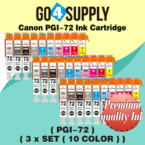Compatible Canon PGI 72 PGI72 PGI-72 (Matte Black) Ink Cartridge use with PIXMA Pro-10 Pro 10 Pro10S PRO-10S Pro 10 Printers