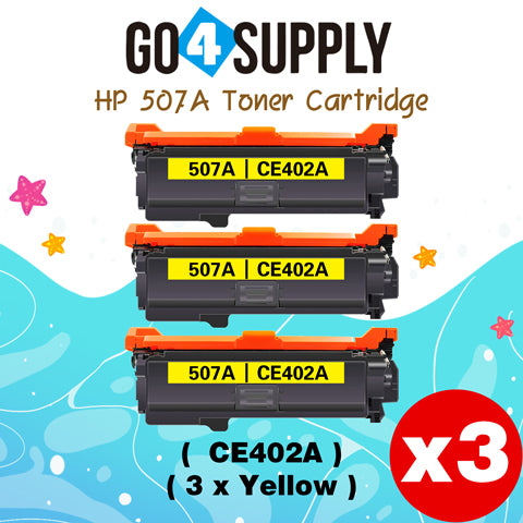 Compatible HP 507A CE403A CE400A CE401A Yellow Toner Cartridge to use for HP Laserjet 500 Color M551 M551n M551dn M575c Printers