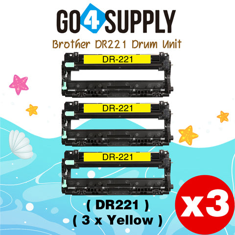 Compatible Brother DR221 DR-221 DR221CL Yellow Drum Unit Used for Brother HL-3140cw, HL-3170cdw, HL-3180CDW, MFC-9130cw, MFC-9330cdw, MFC-9340cdw, DCP-9020CDN Printer