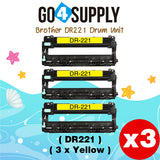 Compatible Brother DR221 DR-221 DR221CL Yellow Drum Unit Used for Brother HL-3140cw, HL-3170cdw, HL-3180CDW, MFC-9130cw, MFC-9330cdw, MFC-9340cdw, DCP-9020CDN Printer