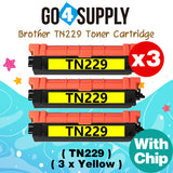 Compatible Brother TN-229XL TN229XL Yellow Toner Cartridge Used for Brother MFC-L3720cdw L3765cdw L3780cdw L8395cdw HL-L3220cdw L3280cdw L3295cdw L3300cdw 8245cdw Printers