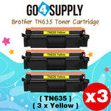 Compatible Yellow Brother TN635 Toner Cartridge Used for HL-L8430CDW HL-L8430CDWT HL-L8570CDW MFC-L8730CDW MFC-L8930CDW MFC-L8970CDW EX575