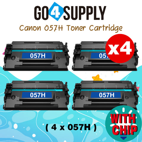 Compatible Canon 057H Black High Yield (WITH CHIP) Toner Cartridge use for Canon imageCLASS LBP228dw, LBP227dw, LBP226dw MF449dw, MF448dw, MF445dwLaser Printers