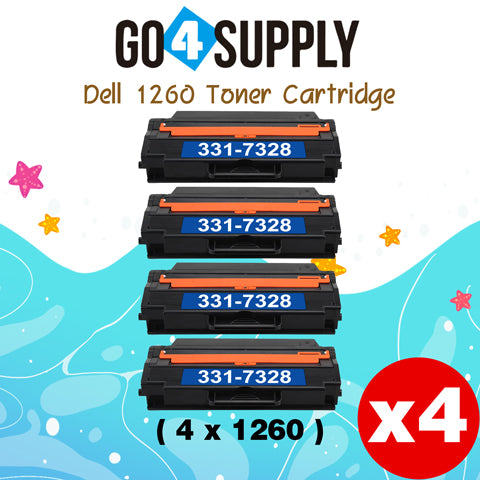 Compatible Dell 331-7328 RWXNT DRYXV Toner Cartridge Used for Dell B1260dn B1260 B1265dn B1265dnf B1265dfw Series Printers