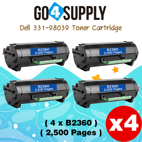Compatible Dell 331-9803 RGCN6 2360DN Toner Cartridge Used for Dell B2360d, B2360dn, B3460dn, B3465dn, B3465dnf Printers