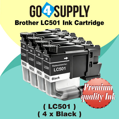 Brother LC501 Compatible Ink Cartridge - 1xB-LC501 | MFC-J1260DW, MFC-J1360DW, MFC-J1410DW, DCP-J100, DCP-J105, MFC-J200