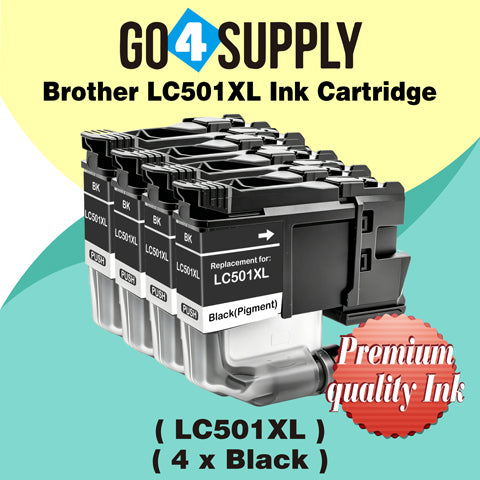 Brother LC501XL Compatible Ink Cartridge - 1xB-LC501XL | MFC-J1260DW, MFC-J1360DW, MFC-J1410DW, DCP-J100, DCP-J105, MFC-J200