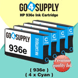 Compatible Cyan HP 936e MovMore Ink Cartridge Used for OfficeJet  9120e-Serie/9122e/9125e/9126/9128/9129e/9130e-Serie/9132e/9110/9110b/9120b/9130/9130b/9130e/9133/9135e/9720e/9730e