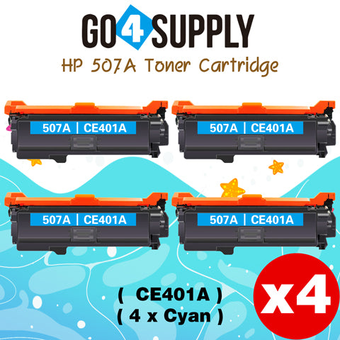 Compatible HP Cyan 507A CE401A CE400A Toner Cartridge to work for HP Laserjet Enterprise M551 M551n M551dn M551xh M570dn M570dw M575f Printers