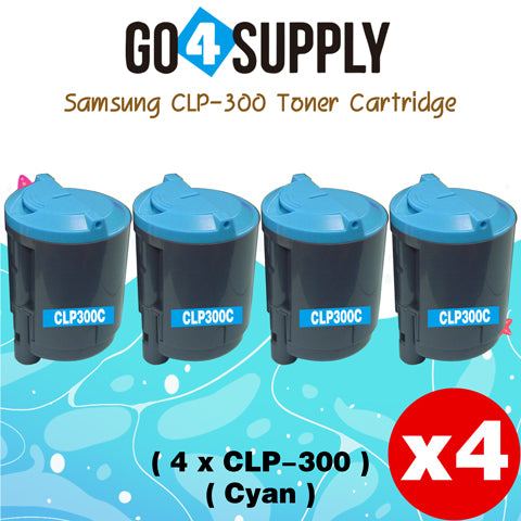 Compatible SAMSUNG CLP300 CLP-C300A Cyan Toner Cartridge to use for SAMSUNG CLP-300 CLP-300N CLX-2160 CLX-2160N CLX-3160 CLX-3160FN Printers