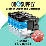 Brother LC501 Compatible Ink Cartridge - 1xC-LC501 | MFC-J1260DW, MFC-J1360DW, MFC-J1410DW, DCP-J100, DCP-J105, MFC-J200