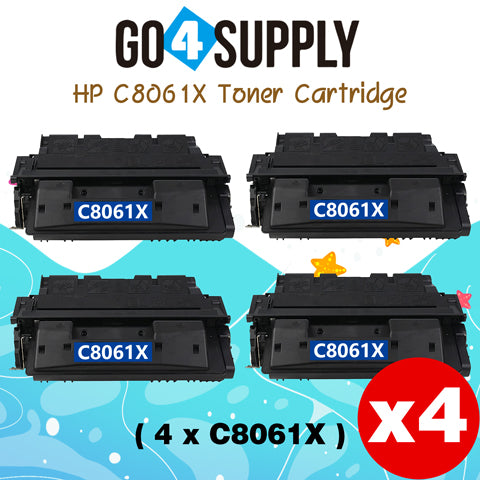 Compatible HP 61X 8061X C8061X Black Toner Cartridge use for HP Laser Jet 4100 4100N 4100TN 4100MFP Printers