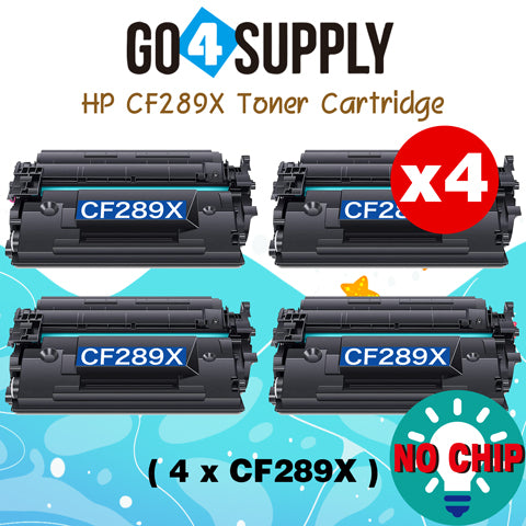 Compatible HP 89X CF289X 89A (NO CHIP, 10,000 pages) Toner Cartridge use for HP LaserJet Enterprise Flow MFP M528c, M528z; HP LaserJet Enterprise M507dn, M507dng, M507n, M507x; HP LaserJet Enterprise MFP M528dn, MFP M528f Printers