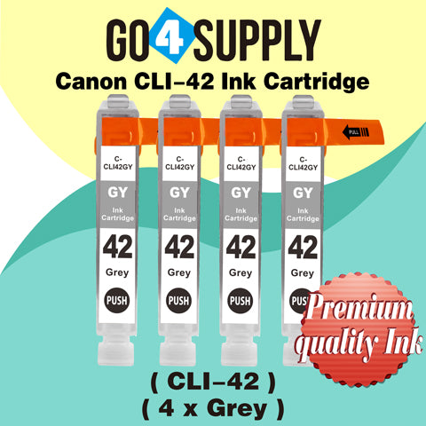 Compatible Canon CLI 42 CLI42 CLI-42 (Gray) Ink Cartridge use with PIXMA Pro-100 Pro 100 Printers