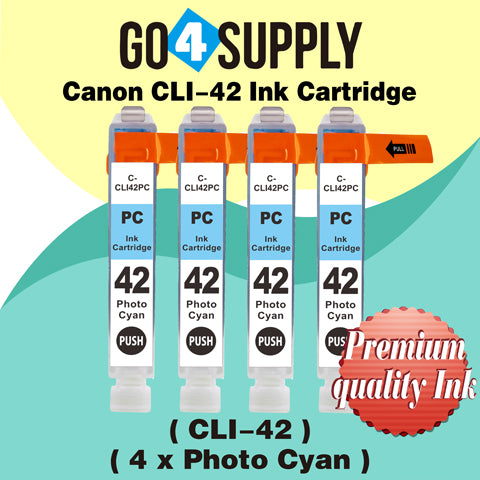 Compatible Canon CLI 42 CLI42 CLI-42 (Photo Cyan) Ink Cartridge use with PIXMA Pro-100 Pro 100 Printers