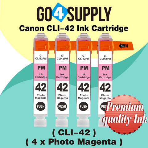 Compatible Canon CLI 42 CLI42 CLI-42 (Photo Magenta) Ink Cartridge use with PIXMA Pro-100 Pro 100 Printers