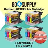 Compatible Combo Set Brother LC79XXL LC-79 XXL Ink Cartridge Used for Brother MFC-J6510DW, MFC-J6710DW, MFC-J6910DW, MFC-J5910CDW, MFC-J6710CDW, MFC-J6910CDW, MFC-J5910DW Printers