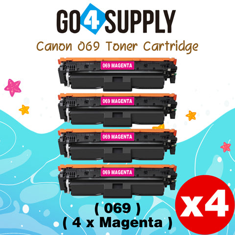 Compatible Canon 069 Magenta Toner Cartridge Used for Canon Color imageCLASS MF753Cdw MF751Cdw LBP674Cdw Printers